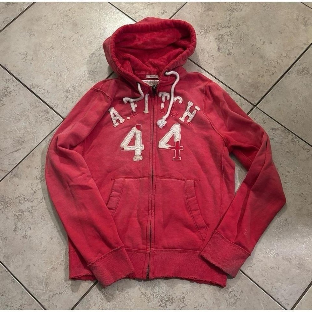 Y2K Abercrombie & Fitch zip up hoodie XXL